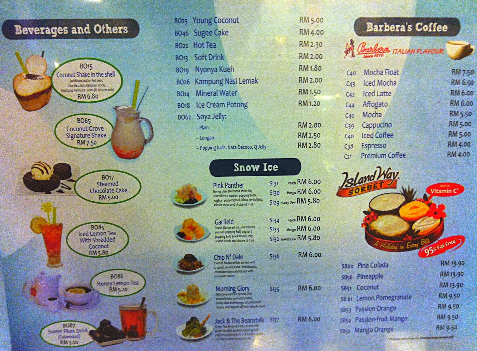 Faith Luv 2 Eat N Travel Sweet Desserts at Coconut Grove Dessert