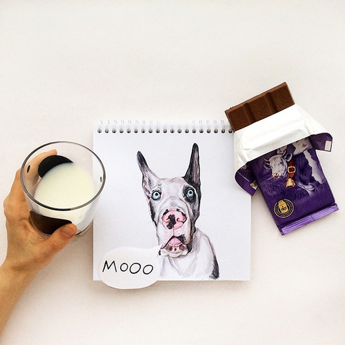 16-Moo-Valerie-Susik-Валерия-Суслопарова-Cats-and-Dogs-Interactive-Animal-Drawings-www-designstack-co