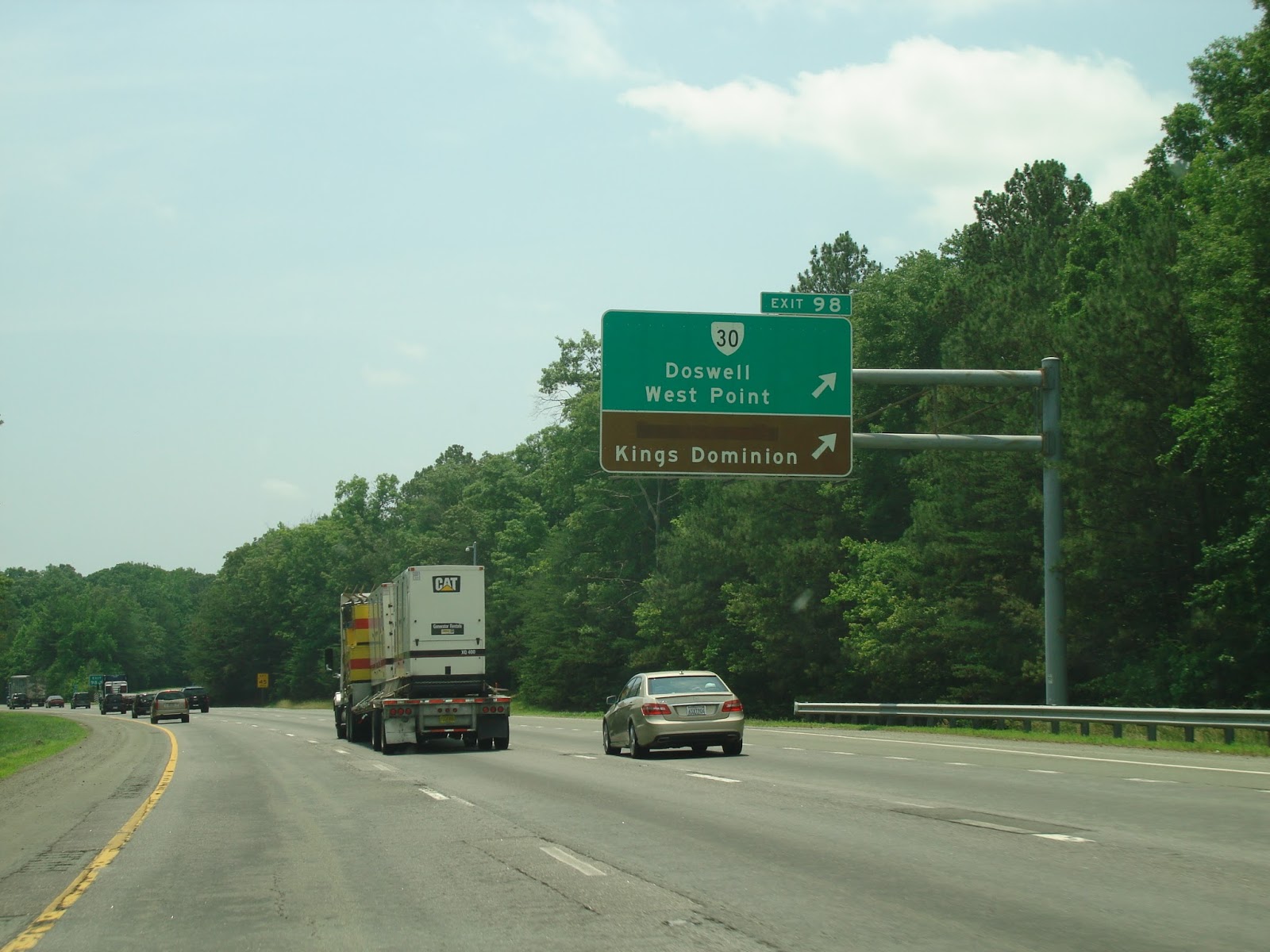 Luke's Signs Interstate 95 & Route 30 Hanover County, VA (Kings
