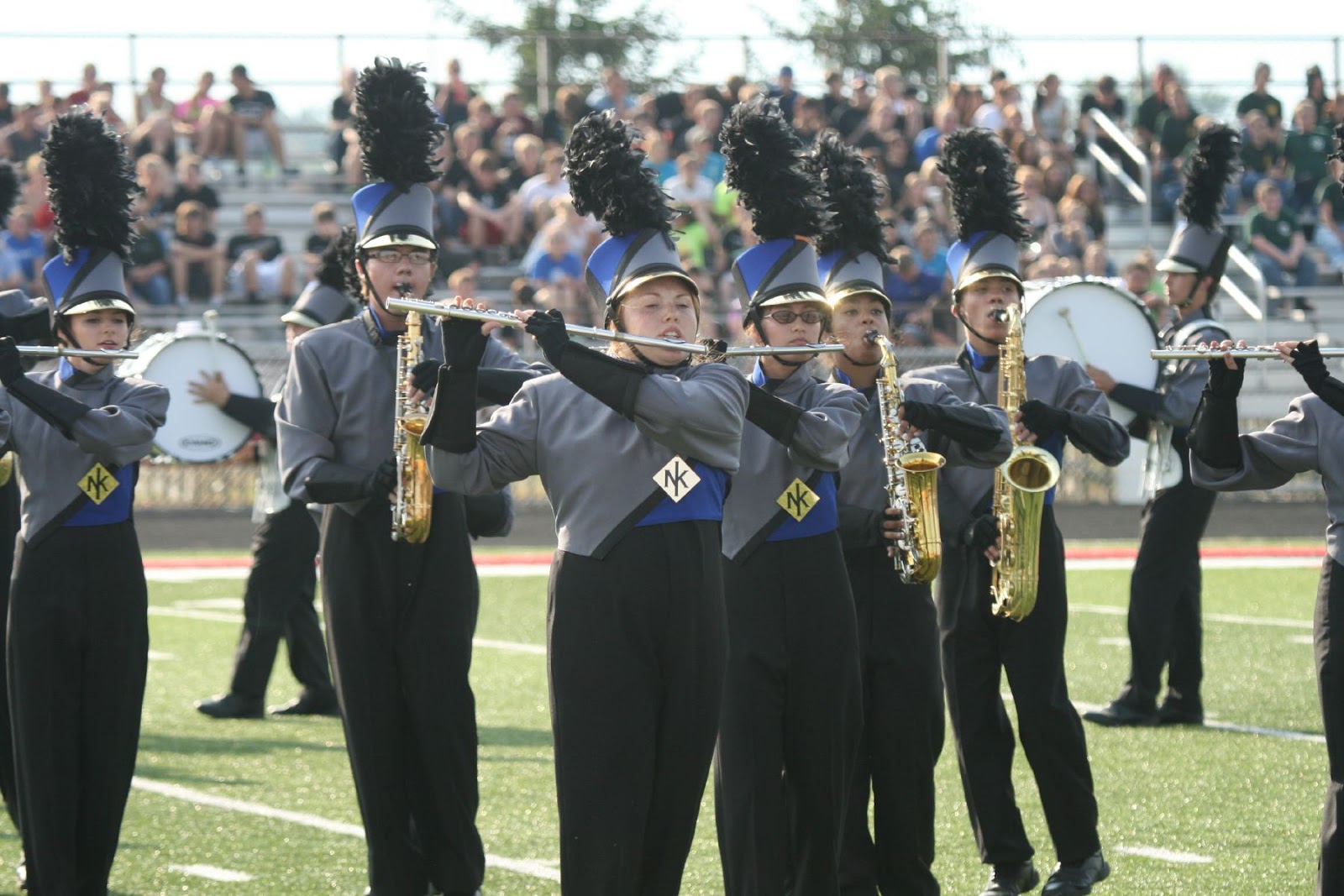 Showtime! Wells County Norwell Marching Knights place second in