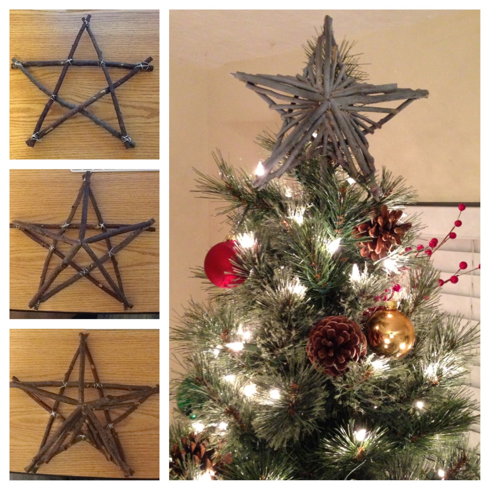 M s Projects Rustic Star Tree Topper