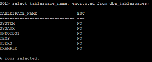 Oracle Cloud Solutions News: Tablespace file encryption