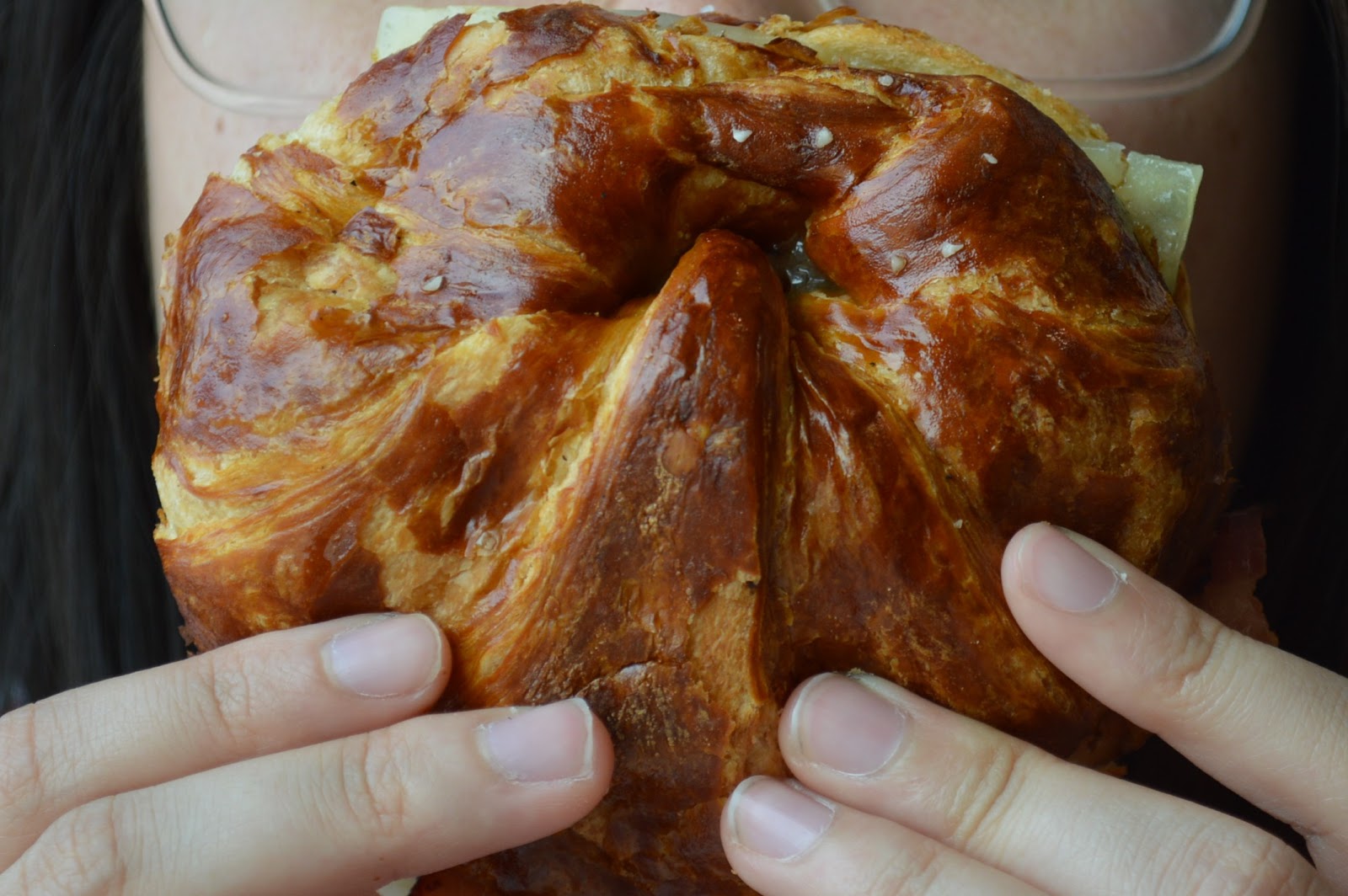 Dunkin' Donuts Debuts New Pretzel Croissant Breakfast Sandwich!