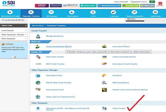 Transfer Money From Sbi Without Adding Beneficiary