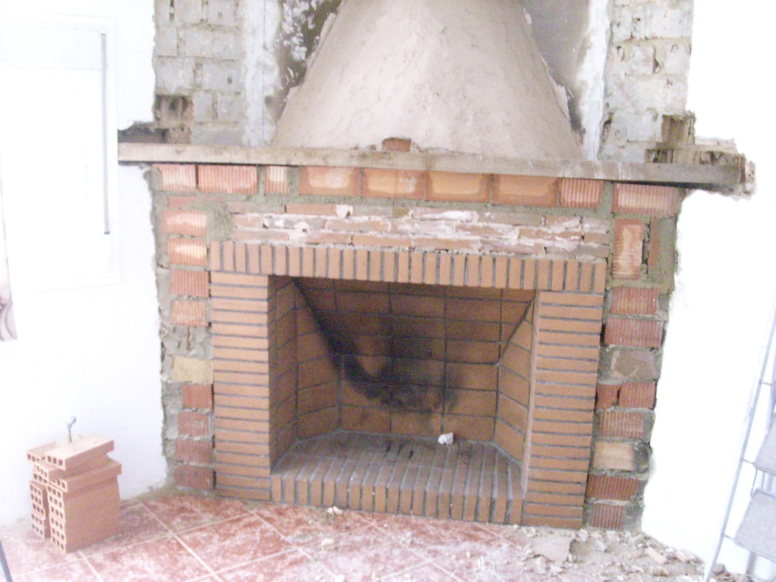 Construcción tradicional geométrica: COMO CONSTRUIR UNA CHIMENEA DE