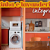 Cozinhas e lavanderias integradas - veja ideias para ambientes pequenos e apartamentos!