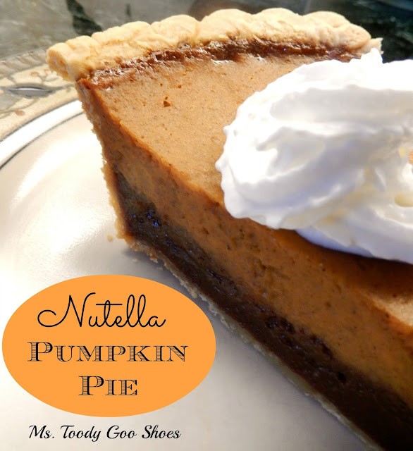 Nutella Pumpkin Pie | Ms. Toody Goo Shoes #Thanksgiving Nutella Pumpkin Pie | Ms. Toody Goo Shoes #Thanksgiving