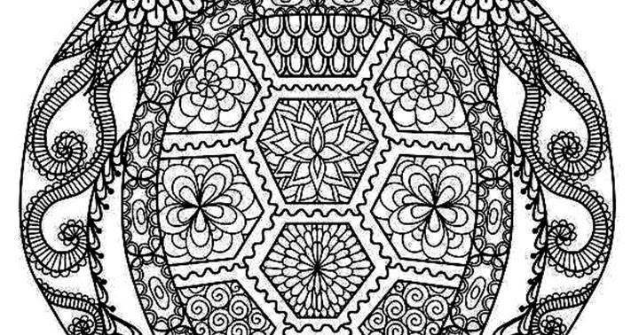 Turtle Mandala | Coloring Pages