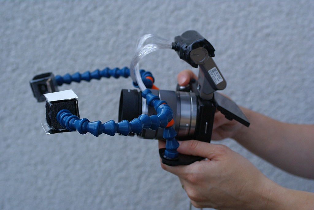 fiberstrobe Twinflash adapter step by step