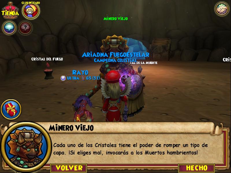 Mundo Wizard101 Blog EL PUZZLE DE LAS MINAS PROFUNDAS EN AZTECA