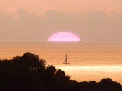 coucher de soleil en Corse
