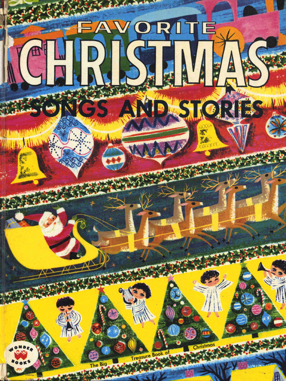 The Art of Children's Picture Books: Favorite Christmas Songs and Stories, Dellwyn Cunningham