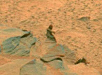 Bigfoot Sword Earthman comic book Mars NASA image