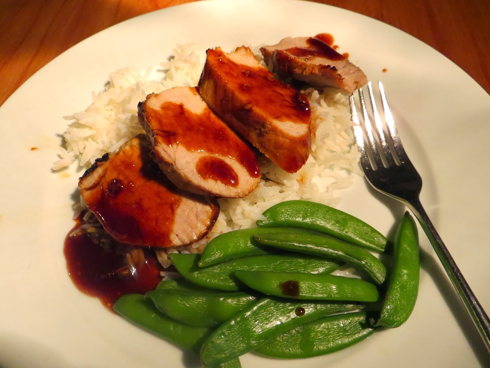 Asian inspired pork fillet