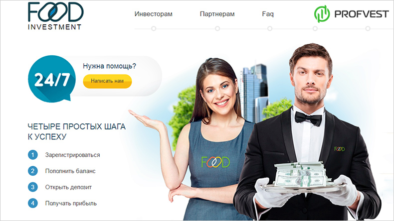 Food Investment: обзор и отзывы (наш вклад 200$) Food Investment обзор и отзывы вклад 200$