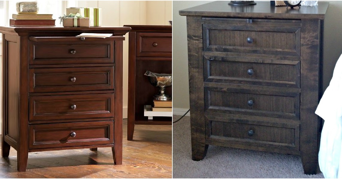 POTTERY BARN INSPIRED DIY NIGHTSTANDS