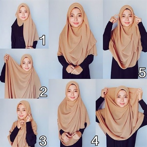 tutorial hijab segi empat syari terbaru tutorial hijab segi empat syari terbaru