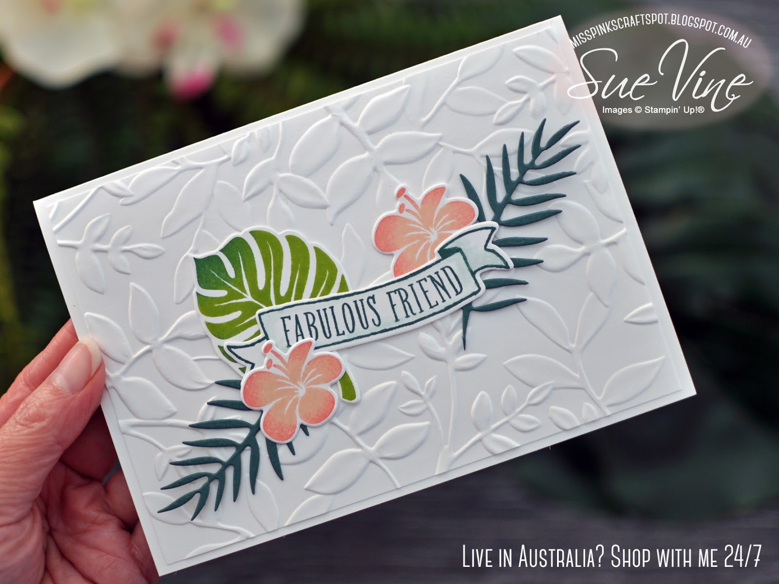 Tropical Chic On A Winters Day