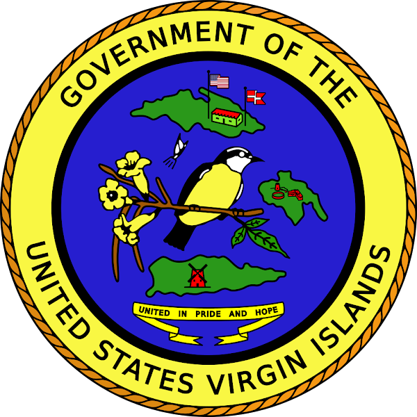 Logo Gambar Lambang Simbol Negara Kepulauan Virgin Amerika Serikat PNG JPG ukuran 600 px