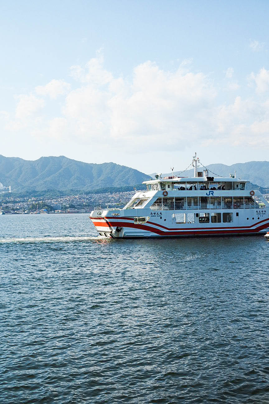 JR Miyajima ferry