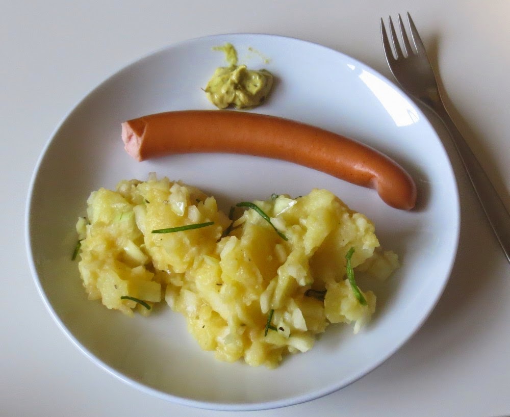 Barbaras Spielwiese: Schneller schwäbischer Kartoffelsalat