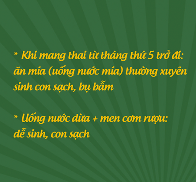 nước mía sinh con sạch bụ bẫm, nước dừa dễ sinh nước mía sinh con sạch bụ bẫm, nước dừa dễ sinh