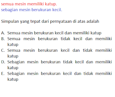 Contoh Soal Silogisme Contoh Soal Silogisme