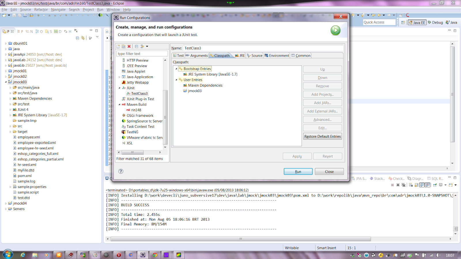 Computer Science and on java.lang.NoClassDefFoundError org/hamcrest