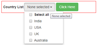 Dropdown with Multi Select (Multiple selection) with checkbox using jQuery, Bootstrap and Multiselect JS Dropdown with Multi Select (Multiple selection) with checkbox using jQuery, Bootstrap and Multiselect JS