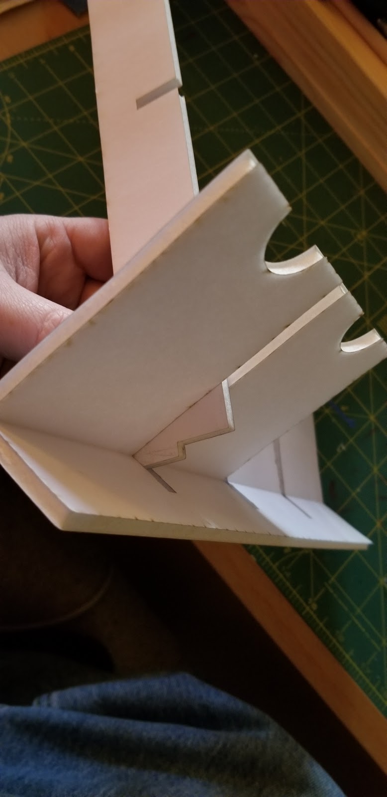 d4d6d8d10d12d20 FREE CCG Sorting Box Made from Foam Core Laser Cutter Plans