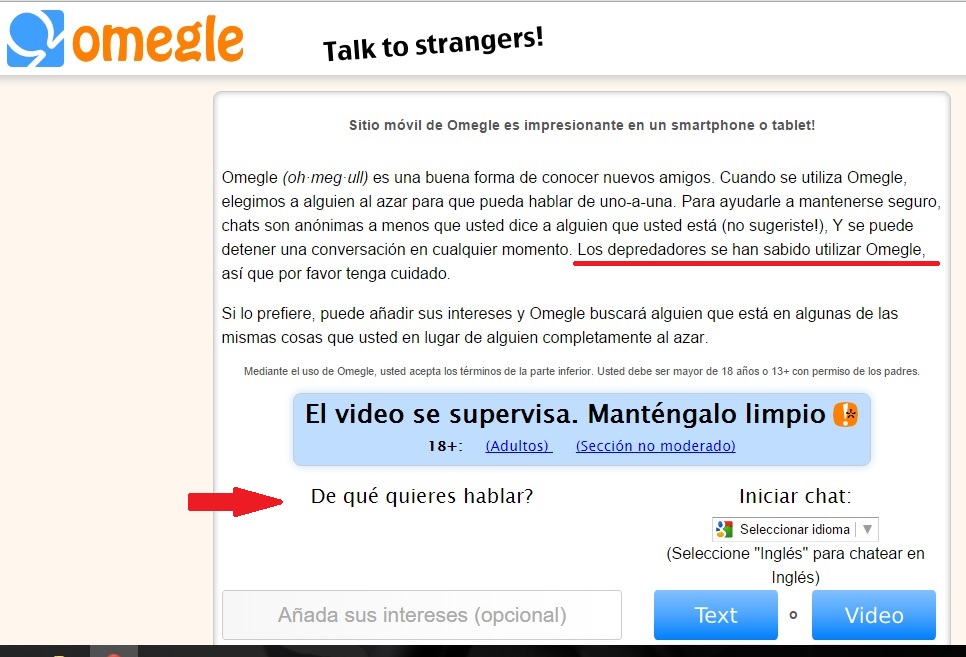 Chat de 13 a 18 gratuito