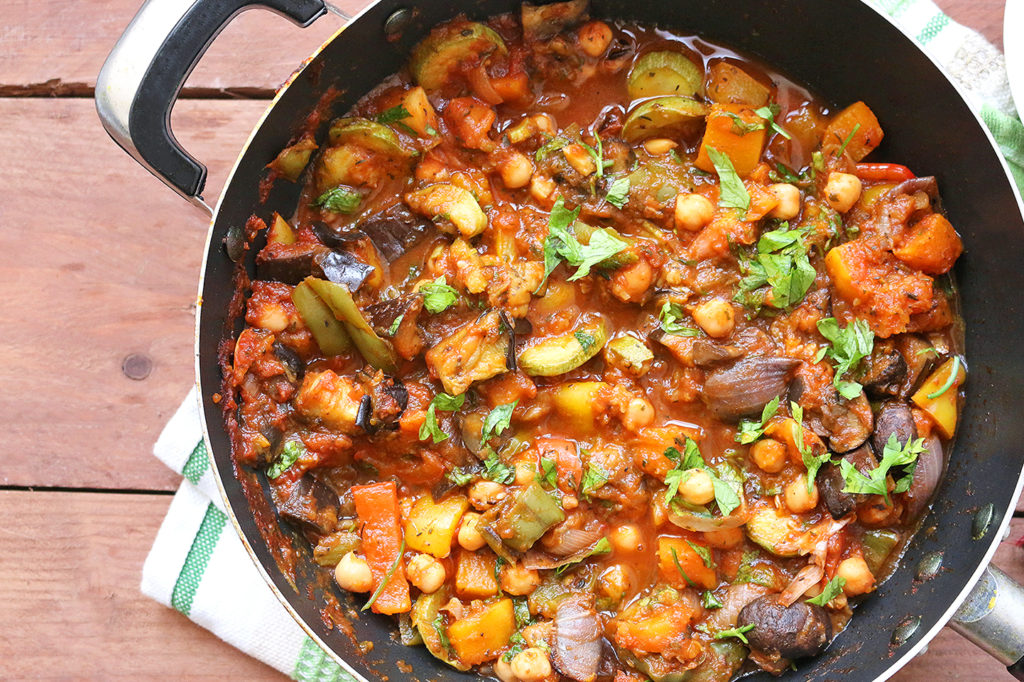 MEDITERRANEAN VEGETABLE AND CHICKPEA STEW RECIPE LEBANESE RECIPES