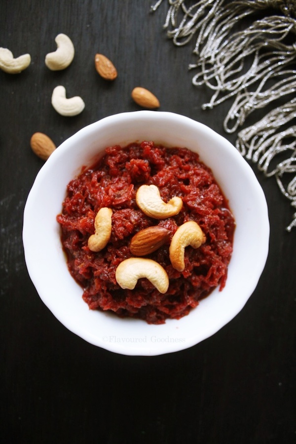 How to make Beetroot Carrot Halwa