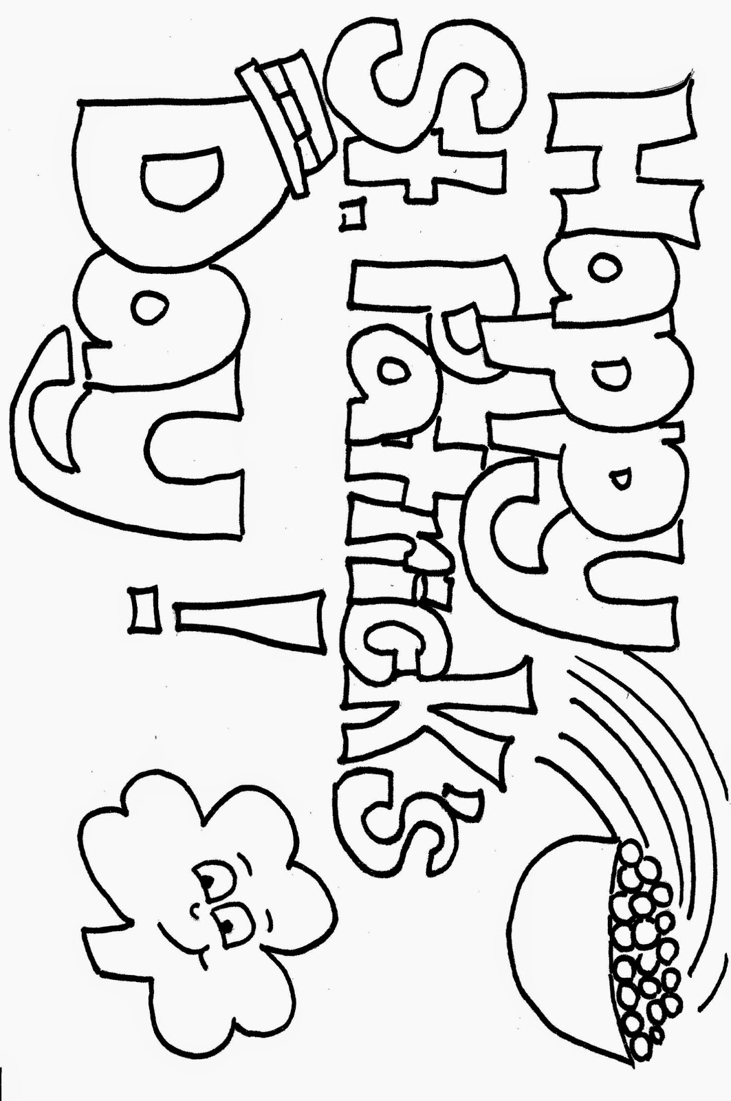 fados austin st patricks day coloring pages - photo #5