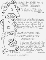 Coloring Pages for Kids by Mr. Adron: ABCs of the Gospel Coloring Page ...