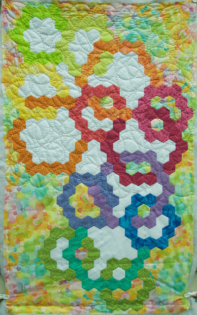hand quilting bubbles