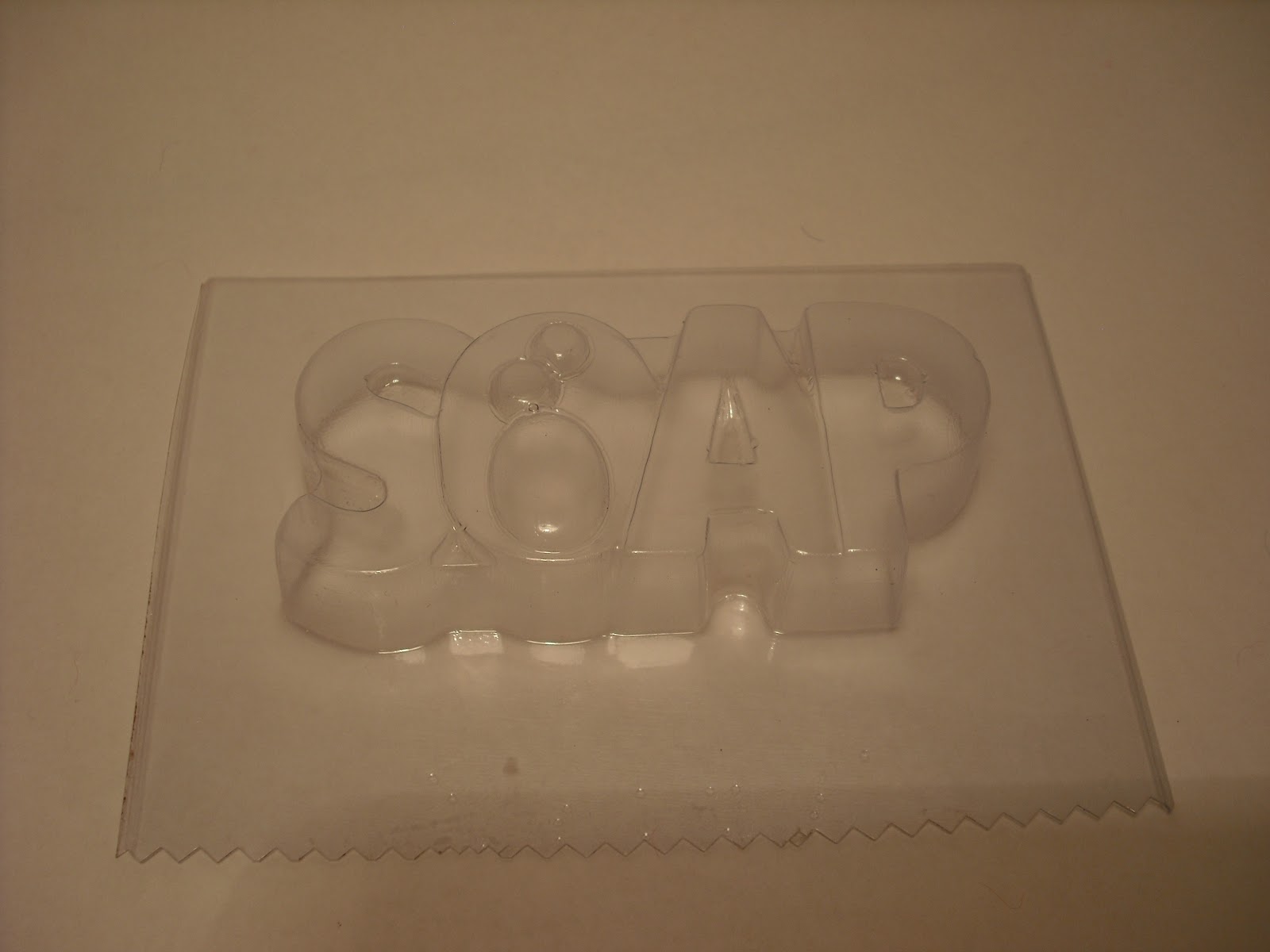 Fantasy Molds Molde de plástico reutilizable "SOAP"