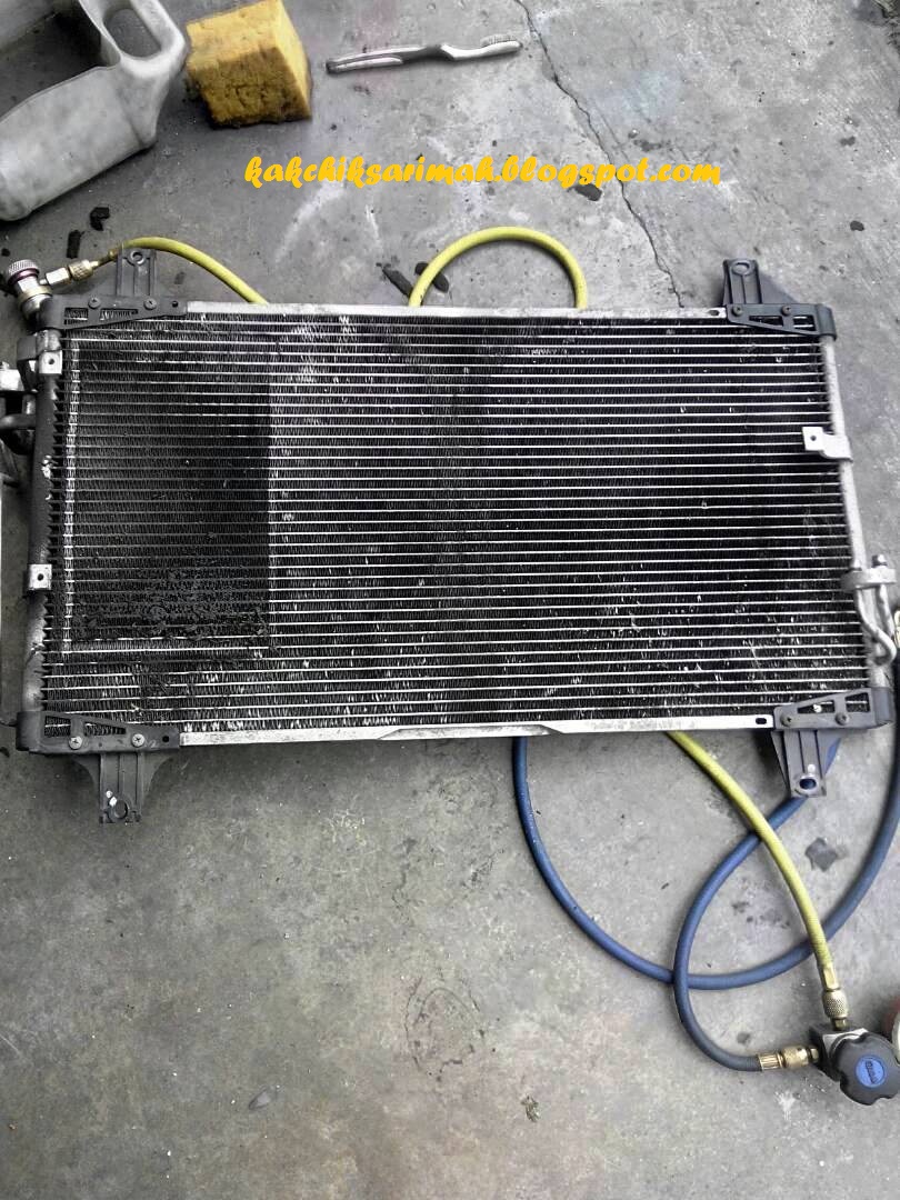 Everything In Life of Kakchik Sarimah Repair Aircond Exora yang Rosak...