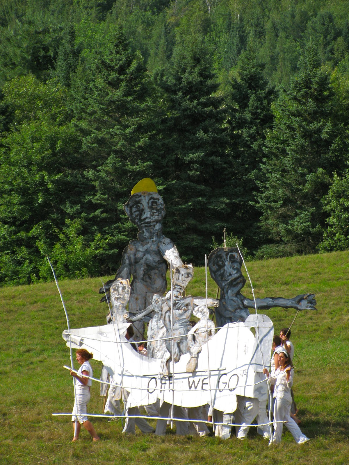 midden Bread and Puppet Apprenticeship Part 3 The Everything and