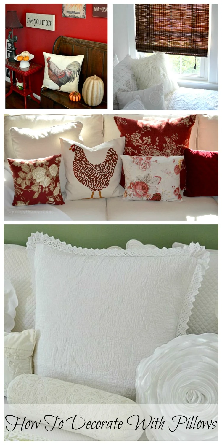 How To Decorate And Add Style With Pillows