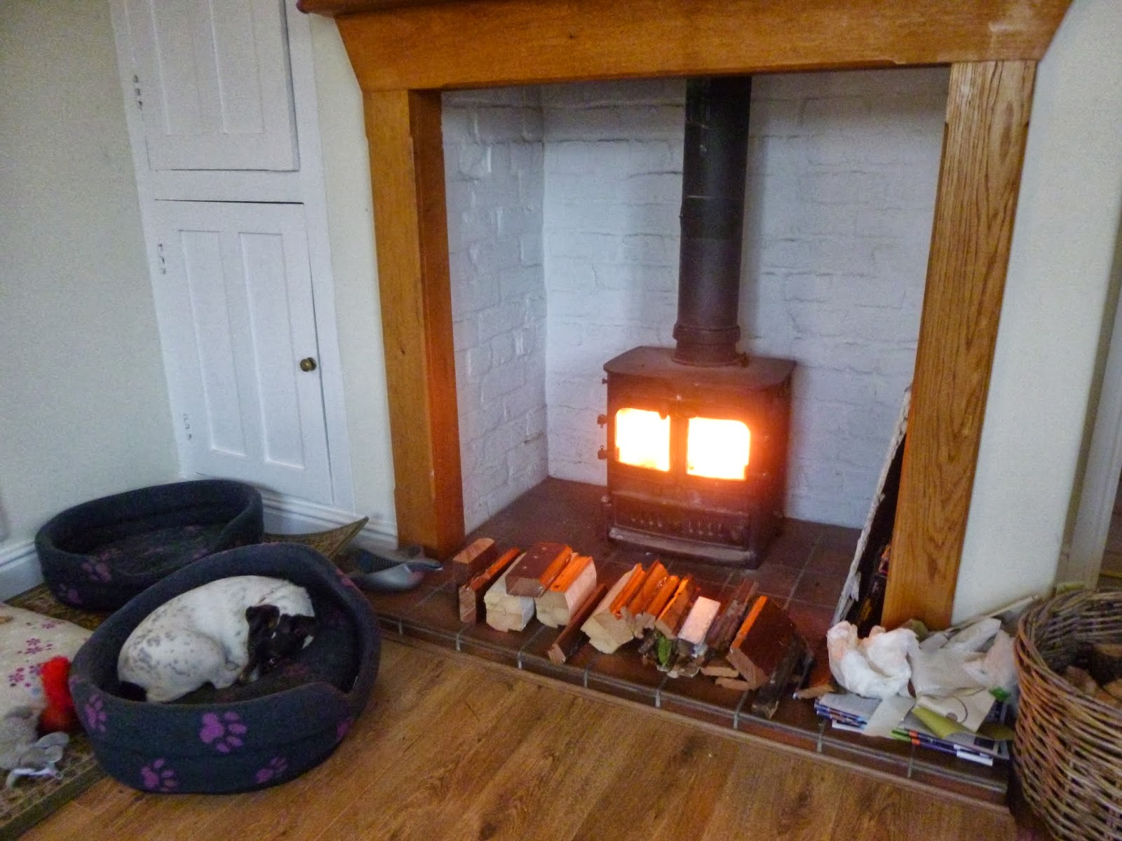 Our New Life in the Country: First the Log Burner.