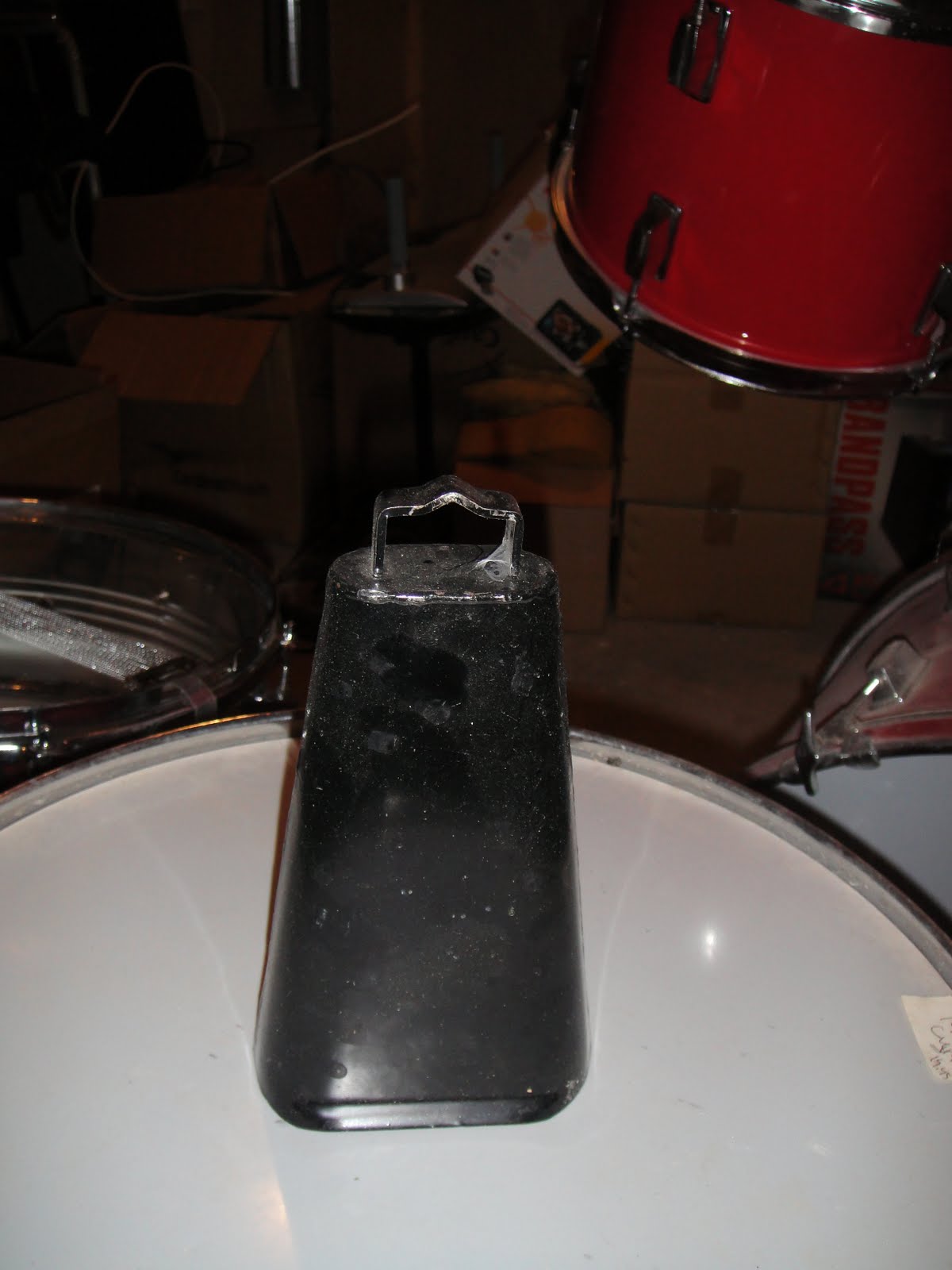 4 SALE: Percussion Plus 5 Piece Drum Set - Metallic Red $250.00