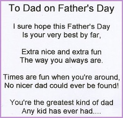 fathers day poems from daughter to dad