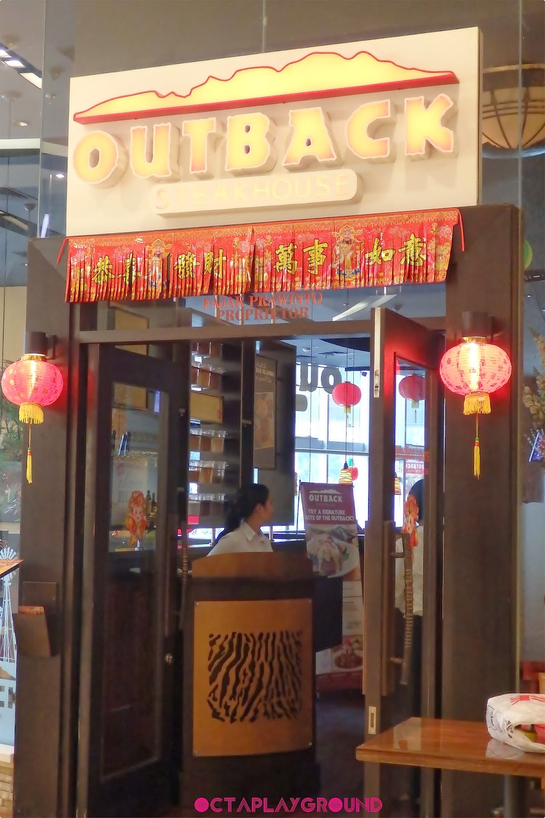 Steakopedia at OUTBACK STEAKHOUSE Octa's Playground