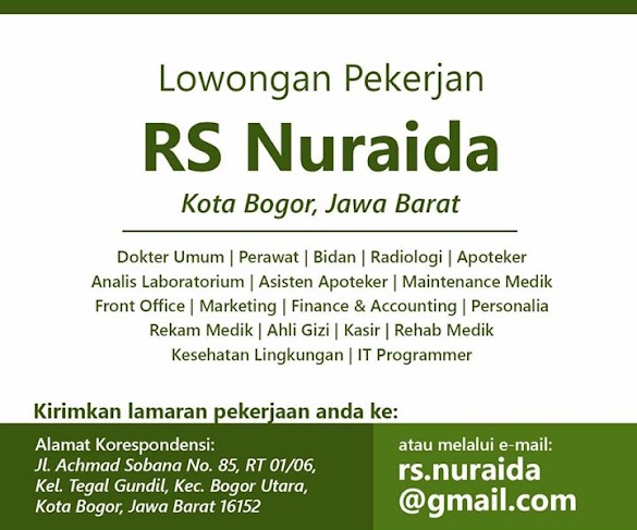 Lowongan Kerja Terbaru Bogor