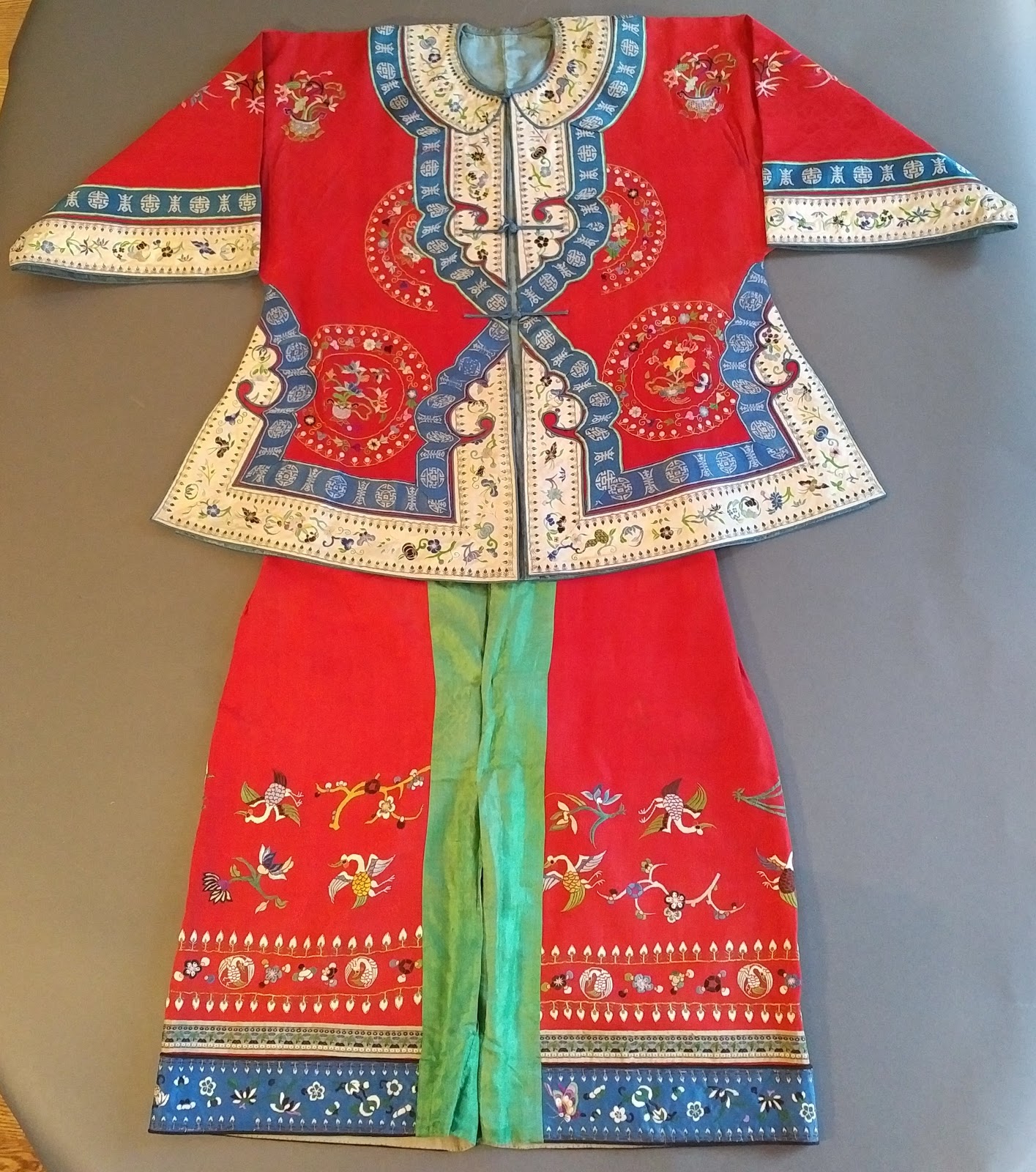 Chinese fabrics and clothing Treasures East And West