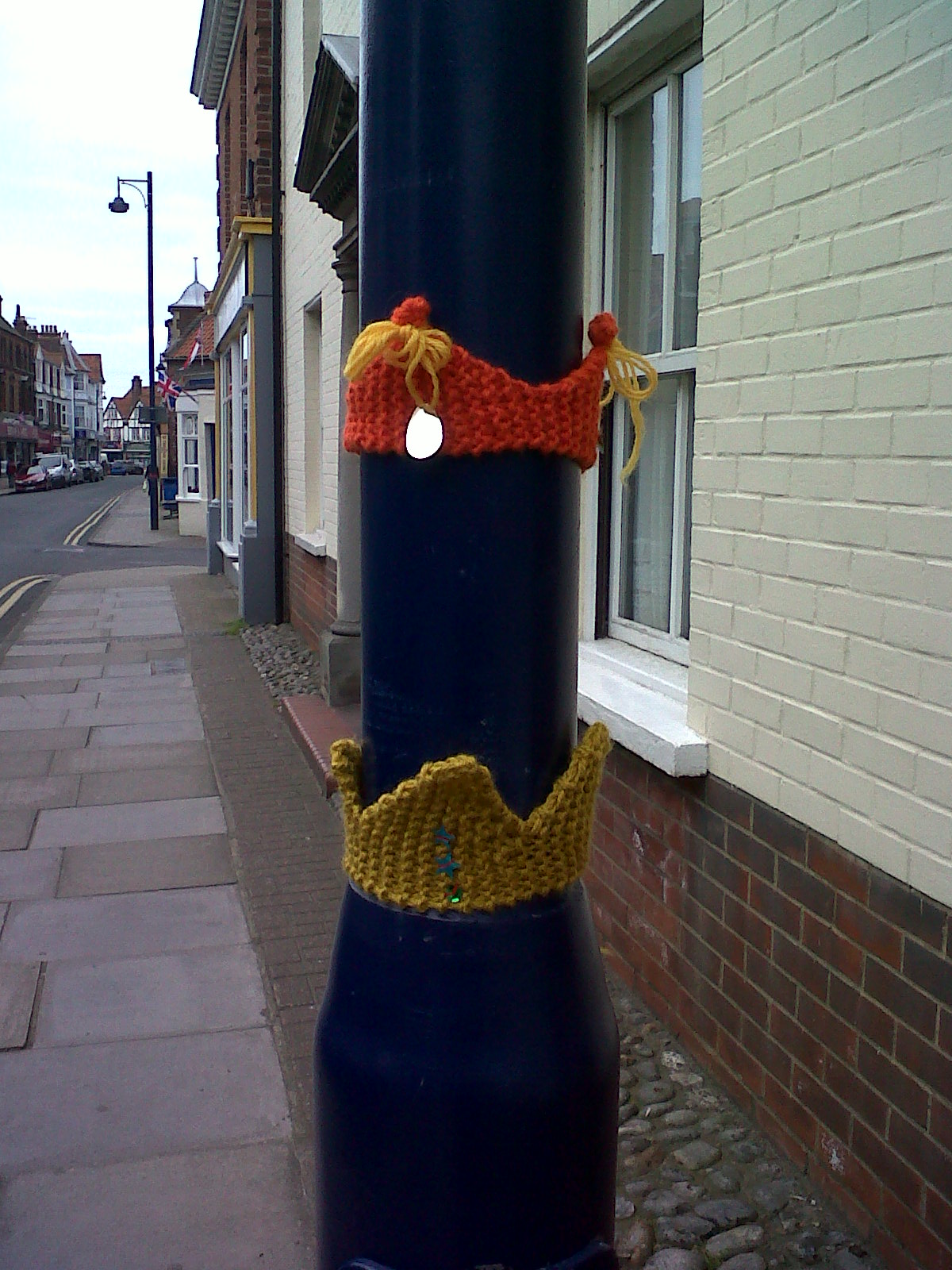 Grace Paretree Graffiti Knitting hits North Norfolk