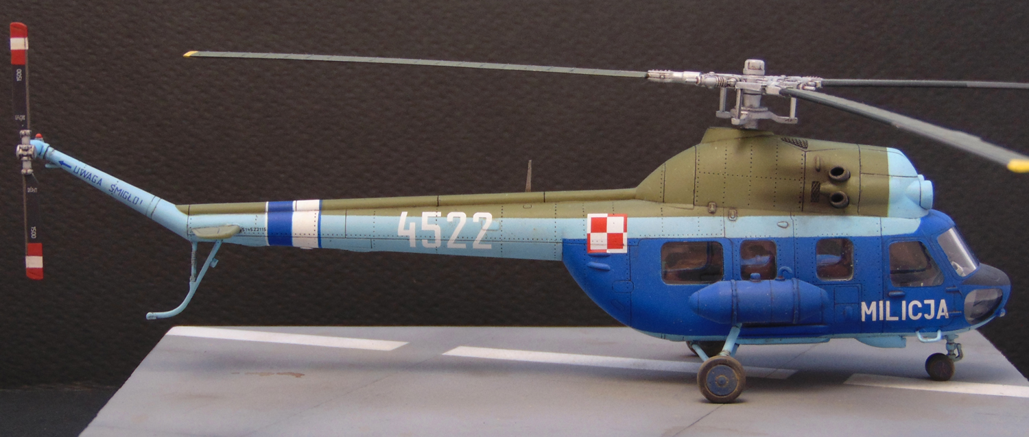 DobraKonsystencja: PZL Mil Mi-2 Hoplite (1/72 Hobby Boss)