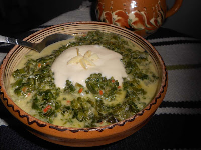 Spanac cu smantana