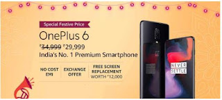 OnePlus 6 is Discounted to Rs 29,999 Only